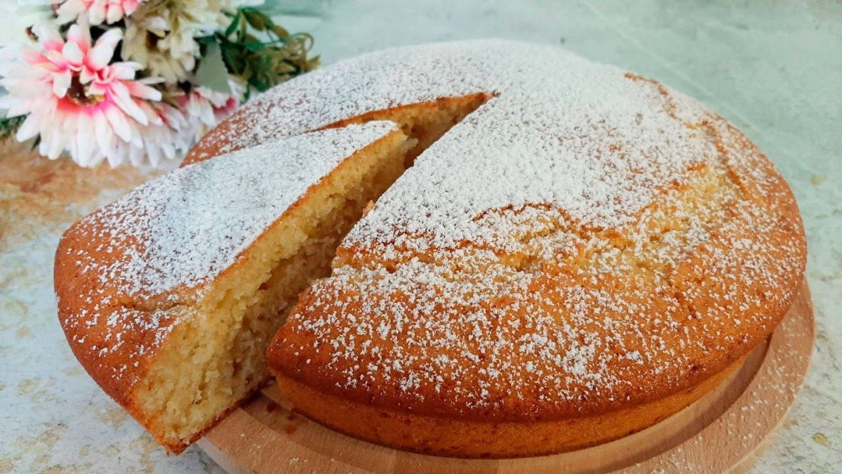 Пирог с манкой