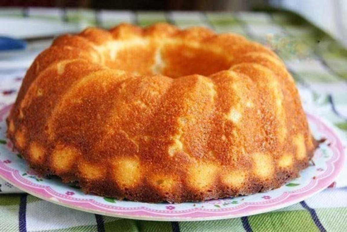 Манник с ягодами на кефире