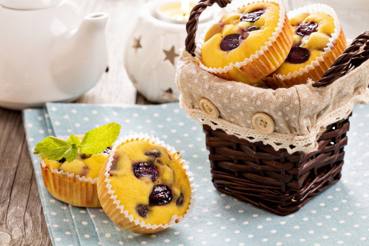 Корзиночки с яблоками