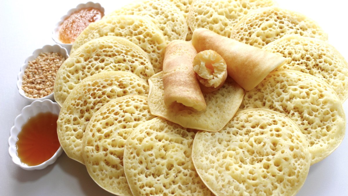 Мордовские пшённые блины