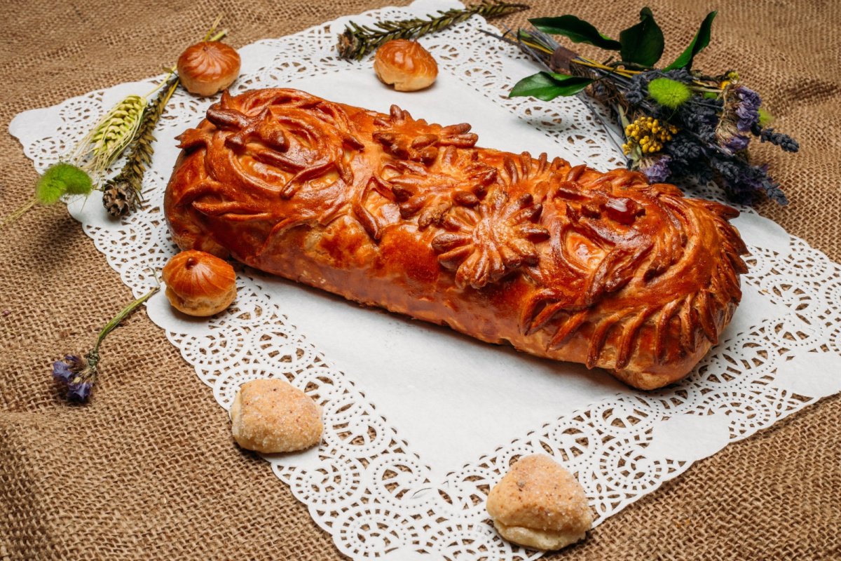 Кулебяка с рыбой Высоцкая