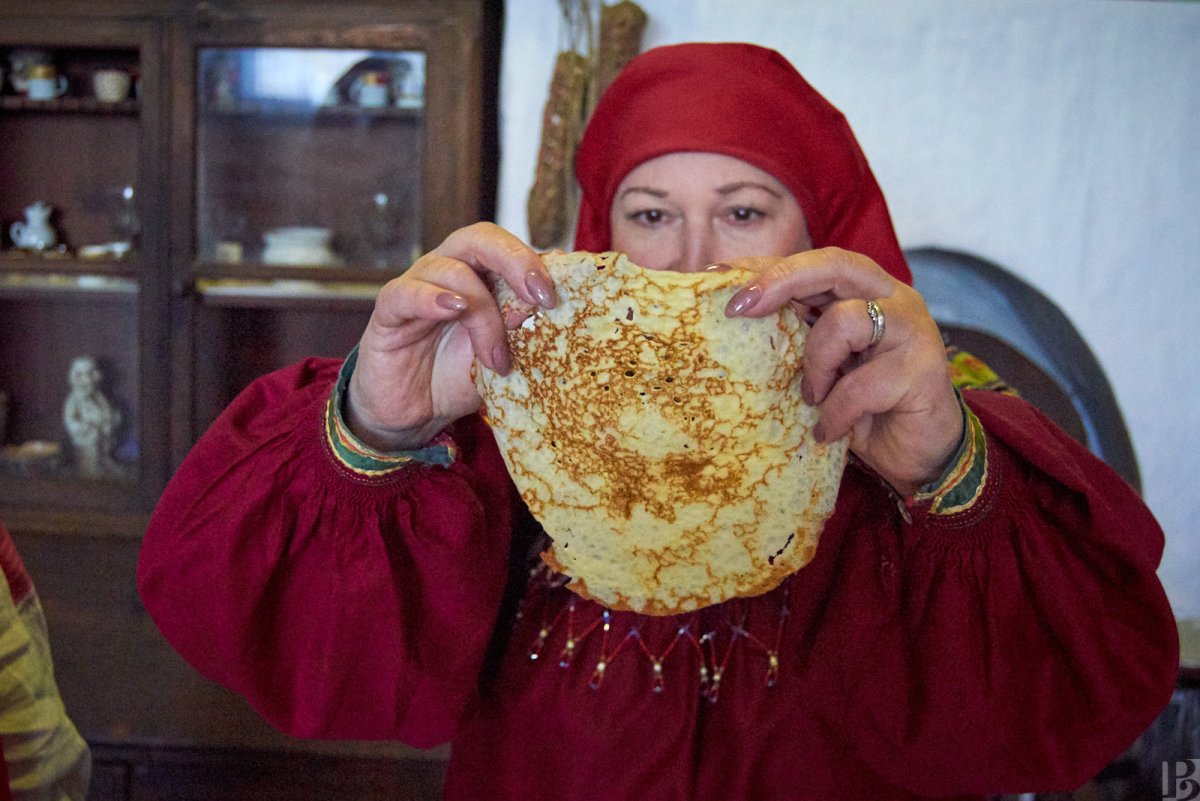 Заварные блины на молоке и кипятке