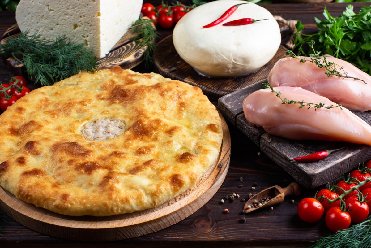 Осетинские пироги с курицей