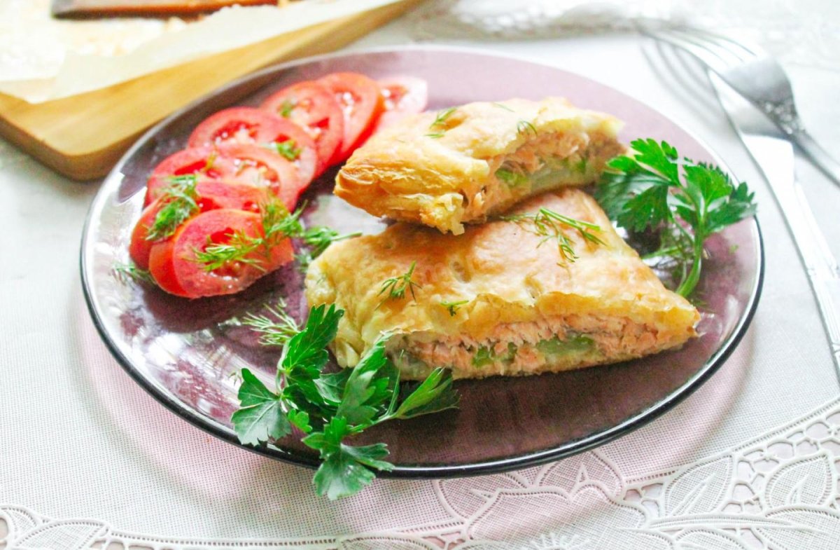 Рыбный пирог Ингредиенты