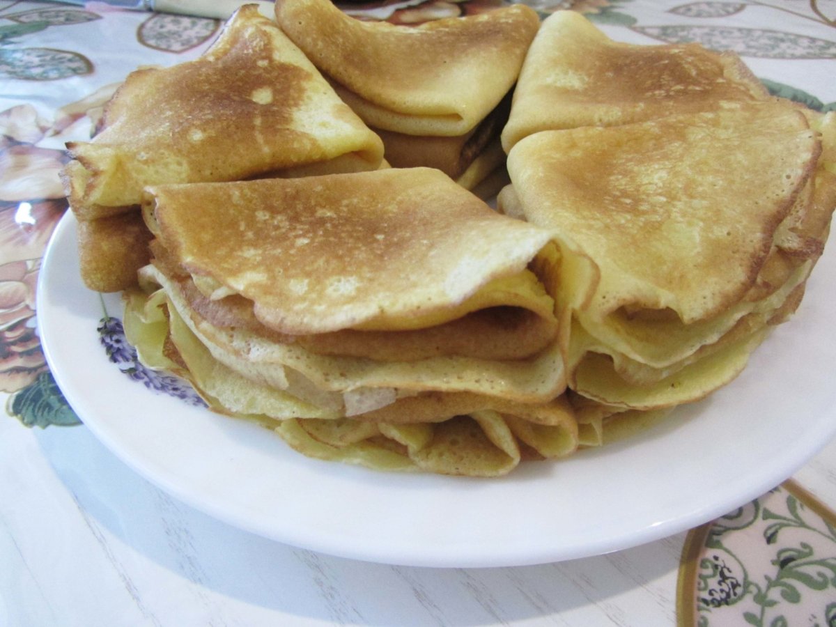 Блины на сыворотке