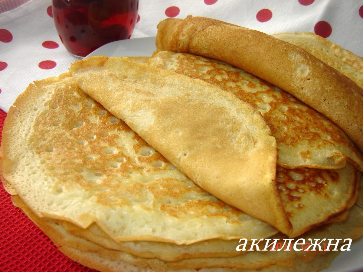 Блины домашние
