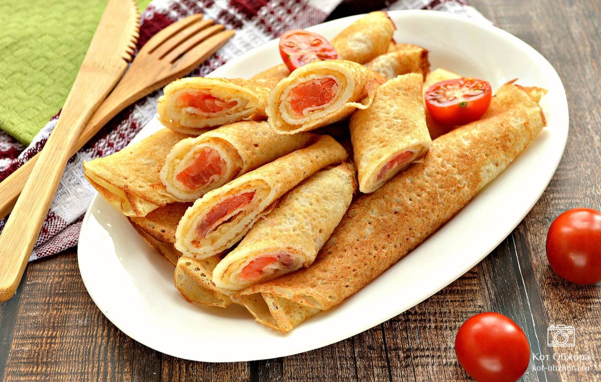 Французские пышные блины
