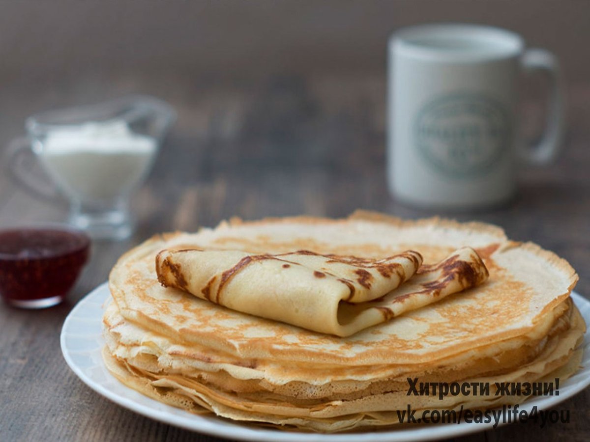Ажурные блинчики