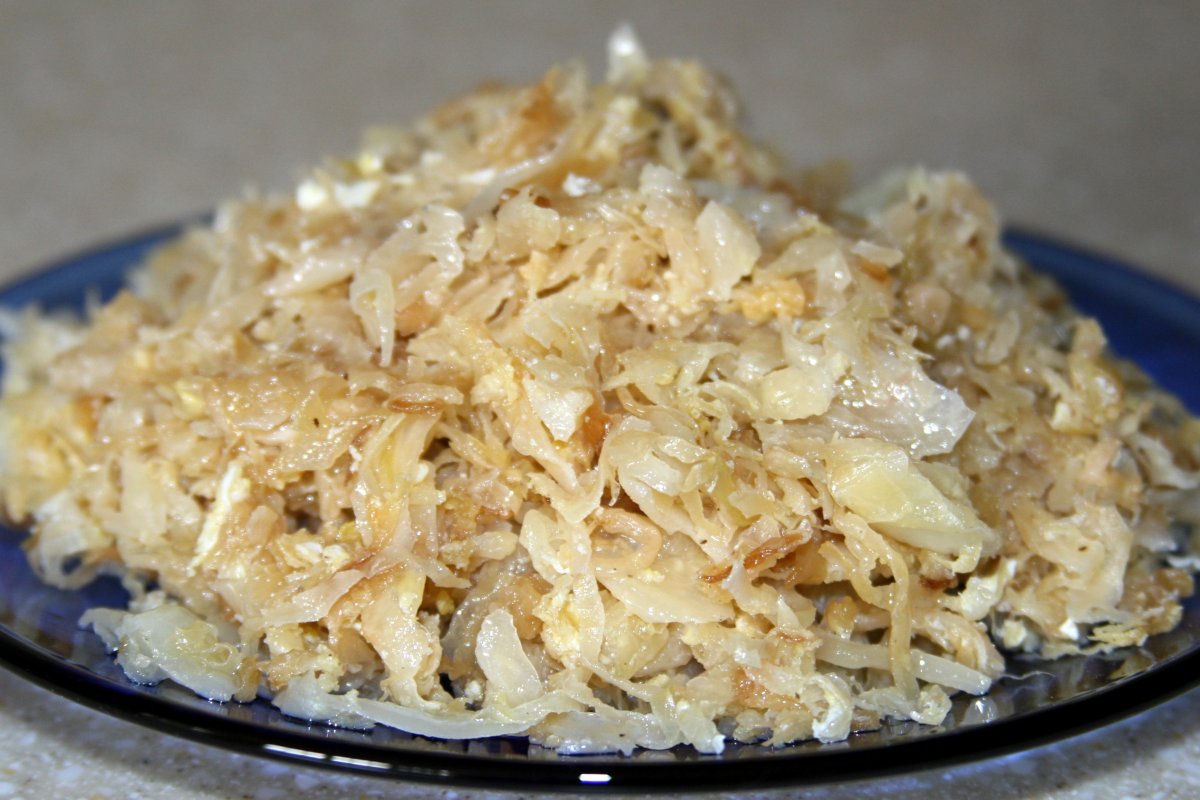 Фарш из квашеной капусты