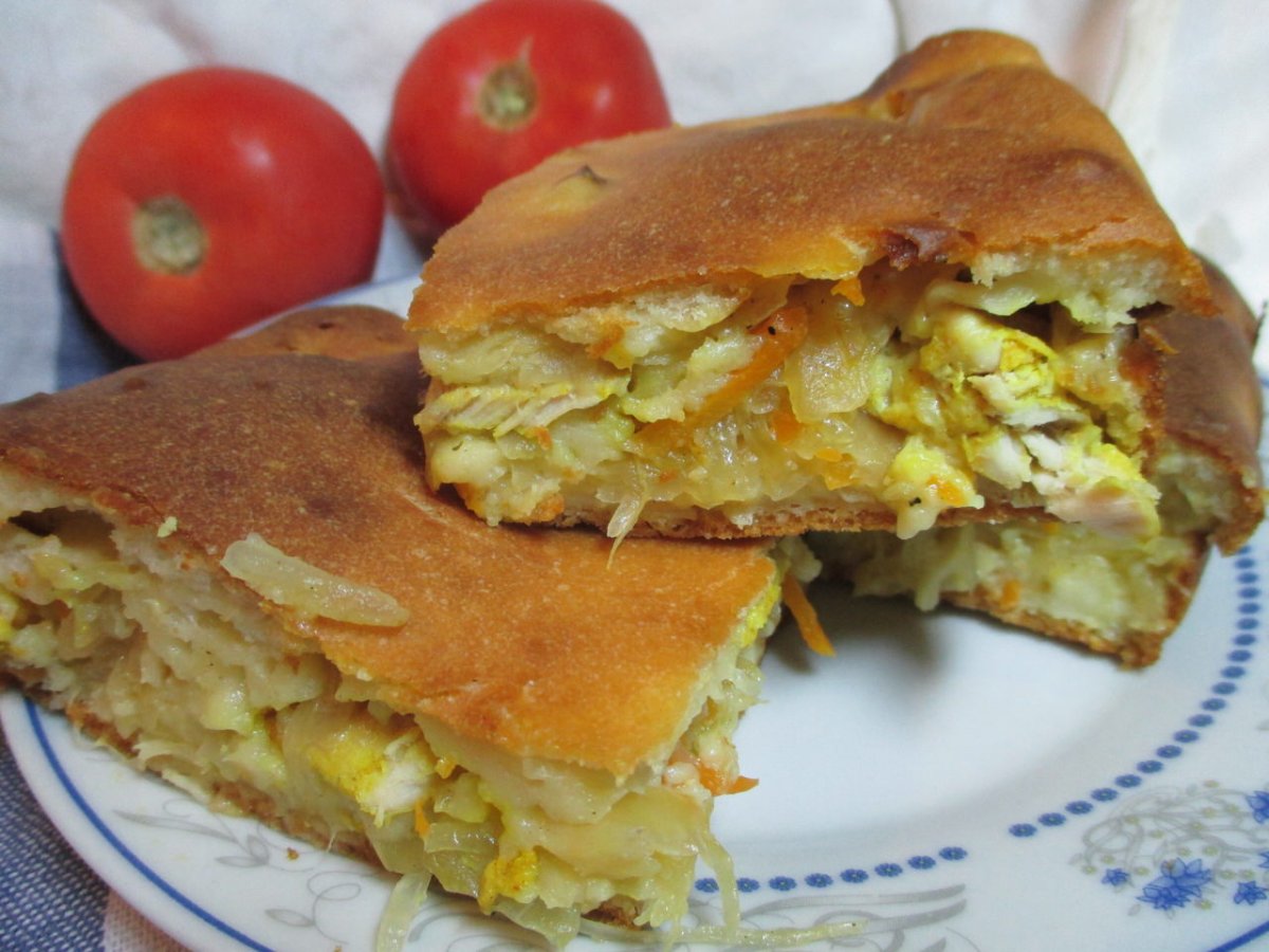 Сладкий пирог с морковью