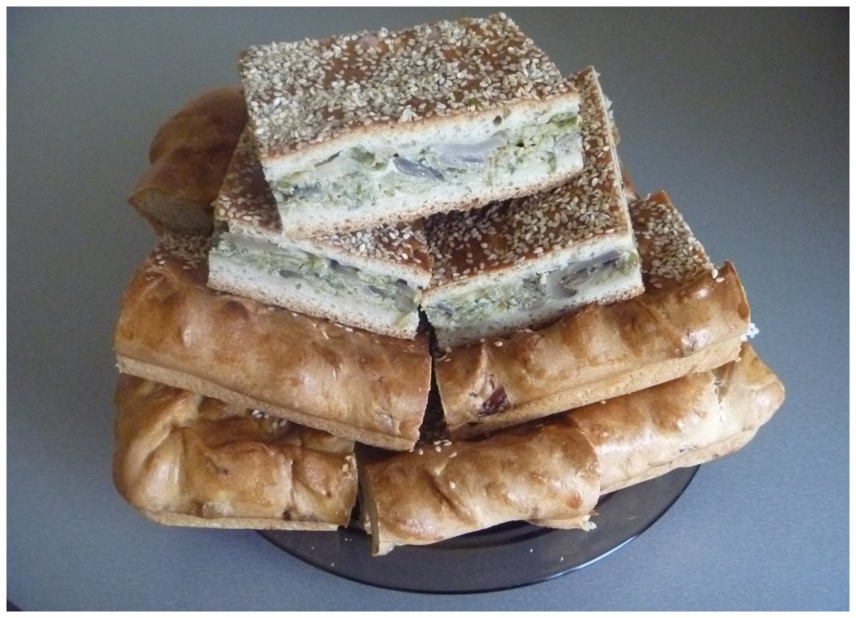 Пирог с капустой и мясом