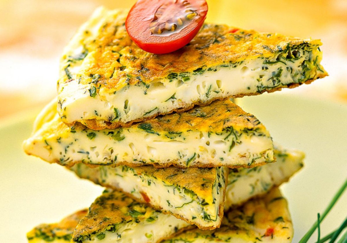 Блинчатый пирог с курицей
