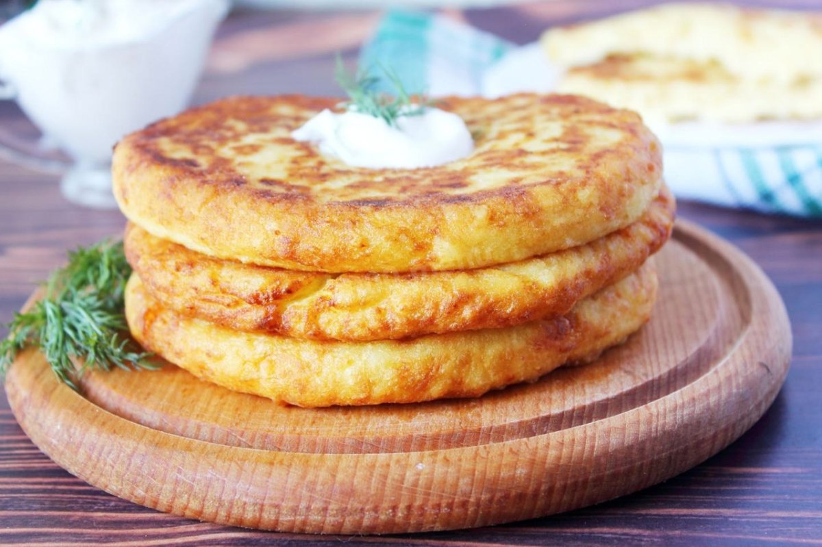Кабачковые блины с начинкой