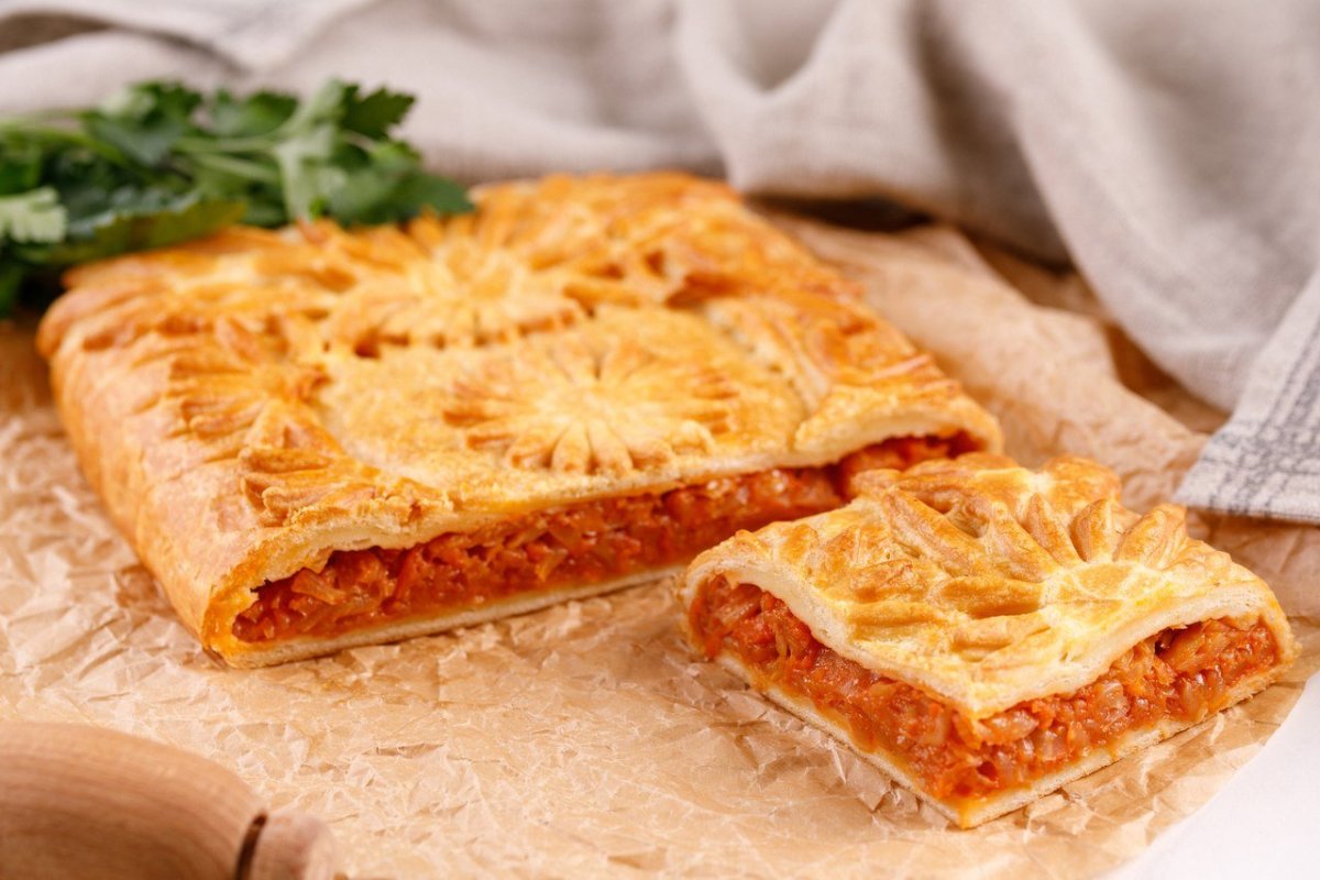КИШ С грибами
