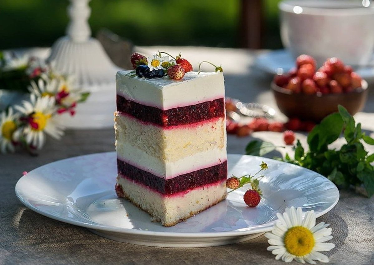 Пирожное Птичье молоко