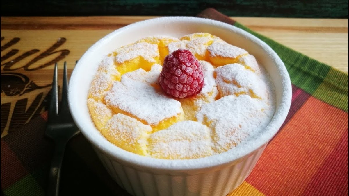 Персиковый торт с творожным кремом