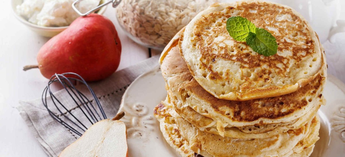 Панкейки с медом
