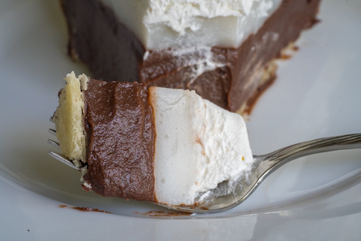 Coconut (haupia) and Chocolate pie