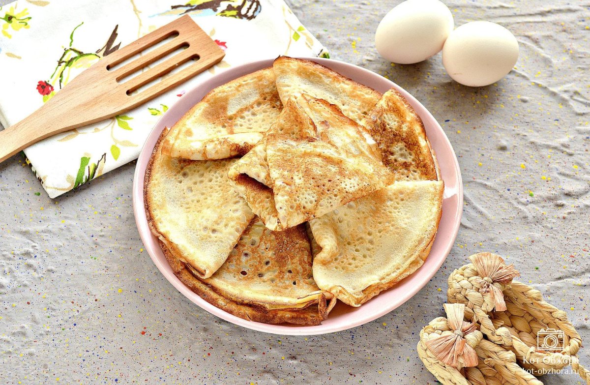 Блинчики из кукурузной муки