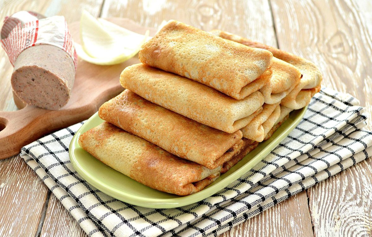Блинчики с ливером