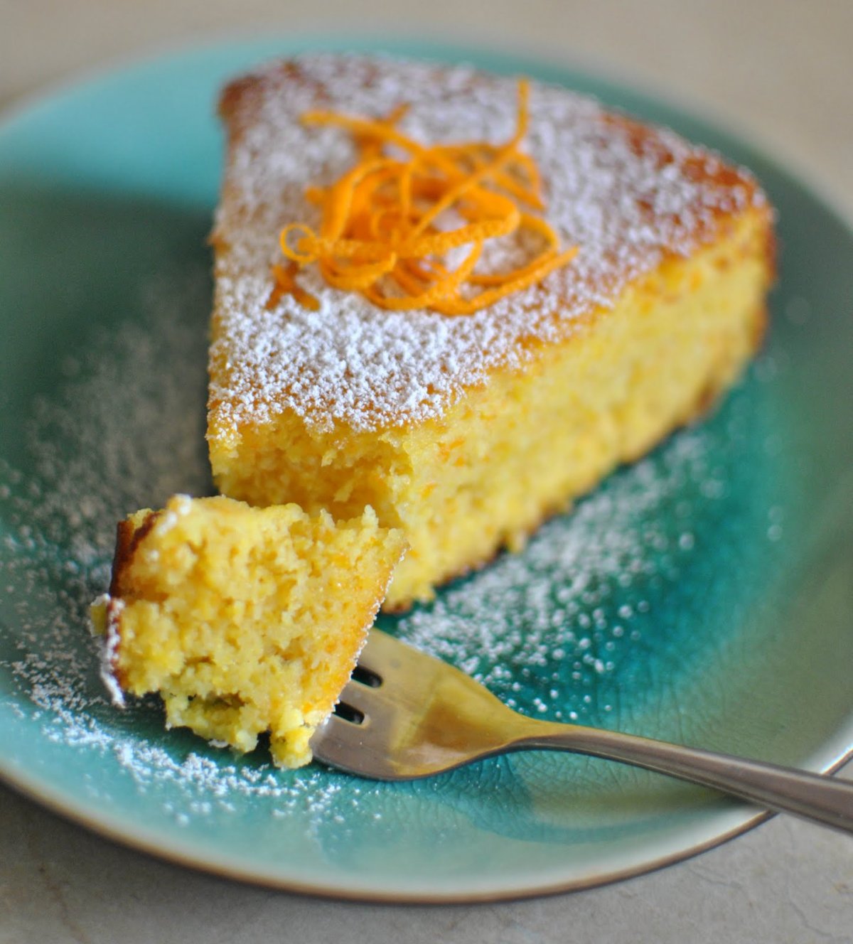 Шарлотка с апельсинами