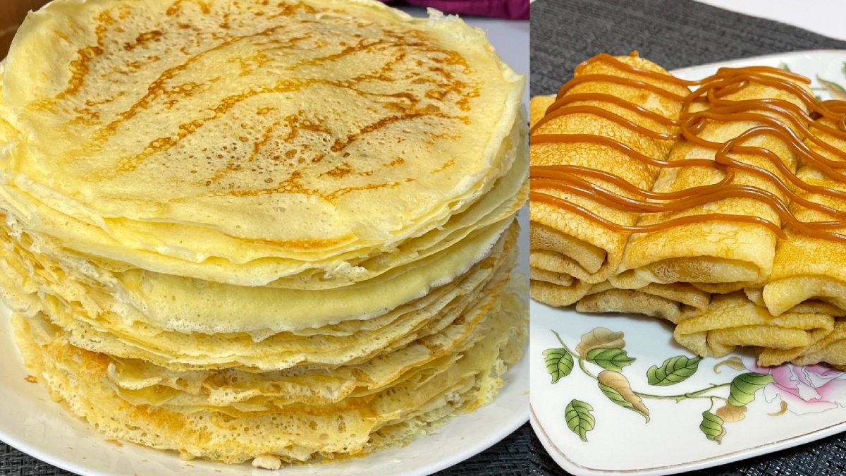 Кукурузные блины на кефире