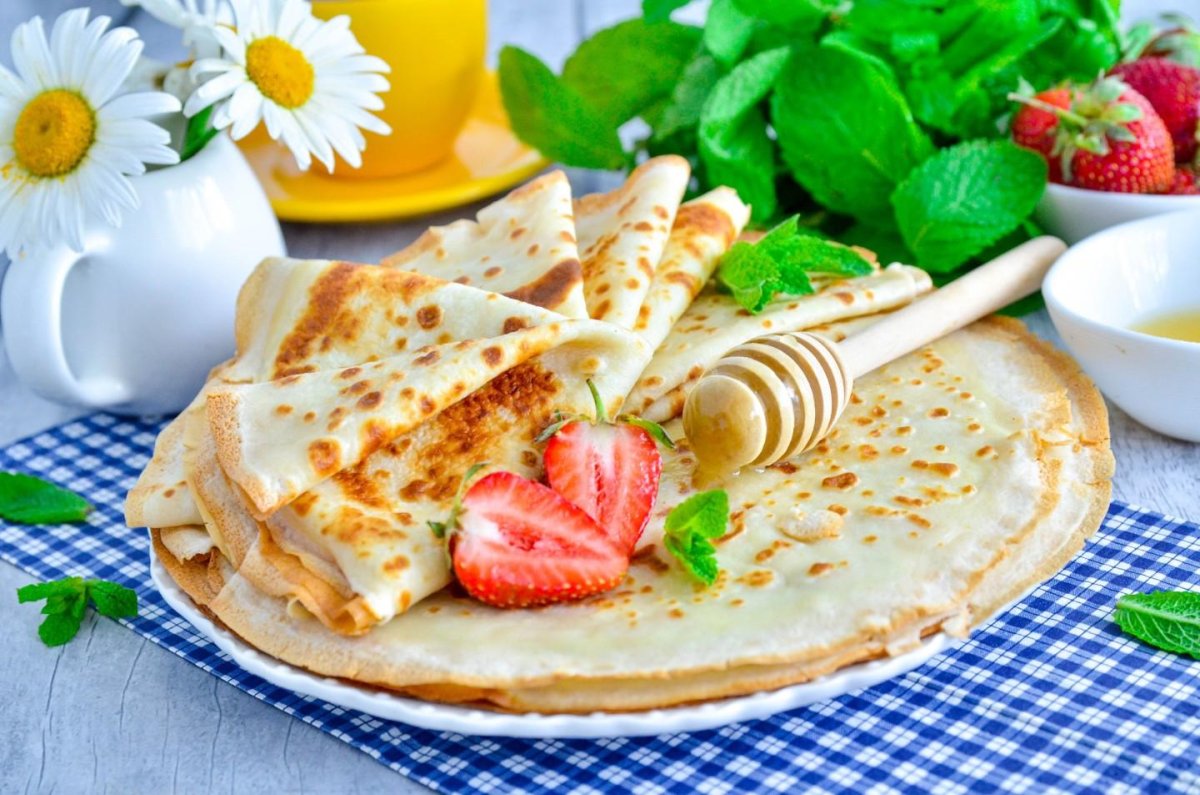 Пшеничные блины