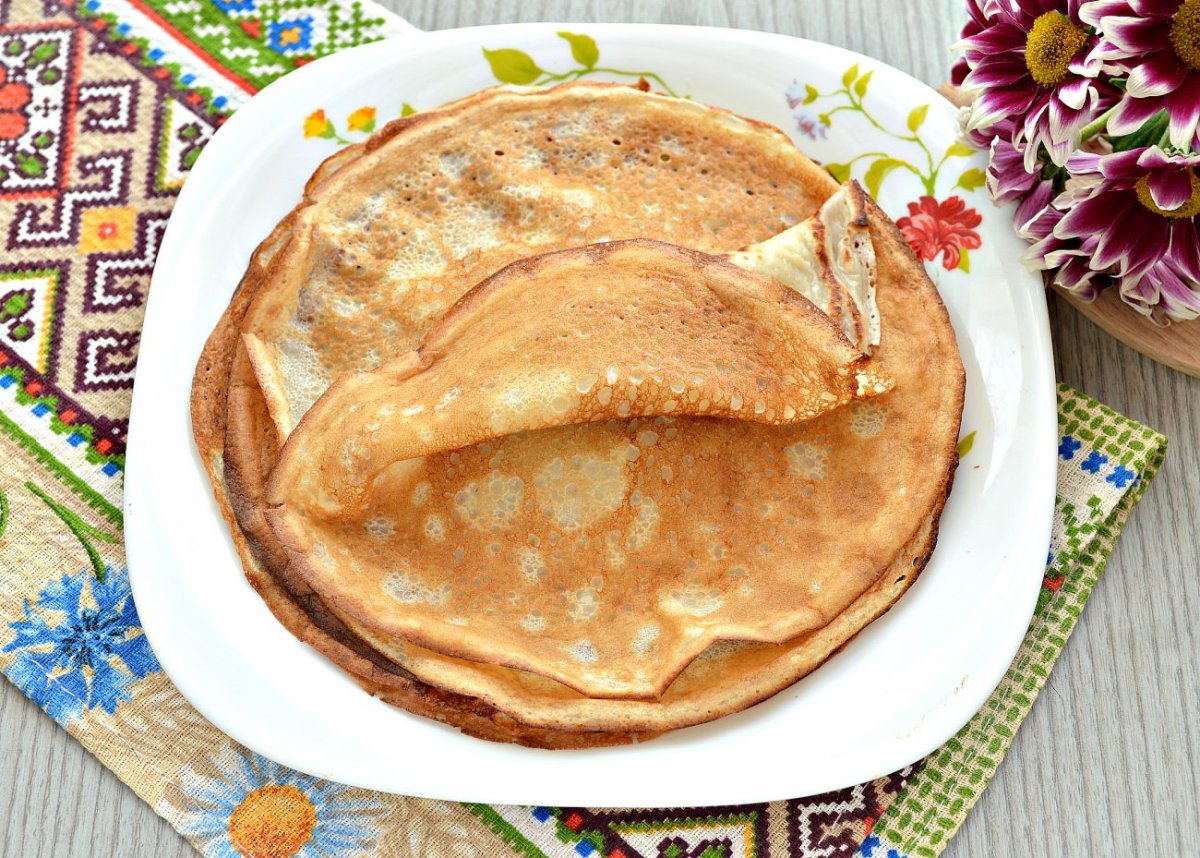 Блинчики без муки
