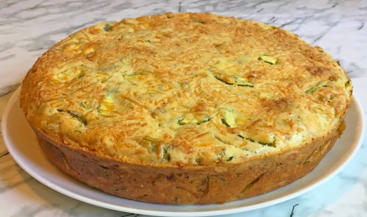 Пирог из кабачков