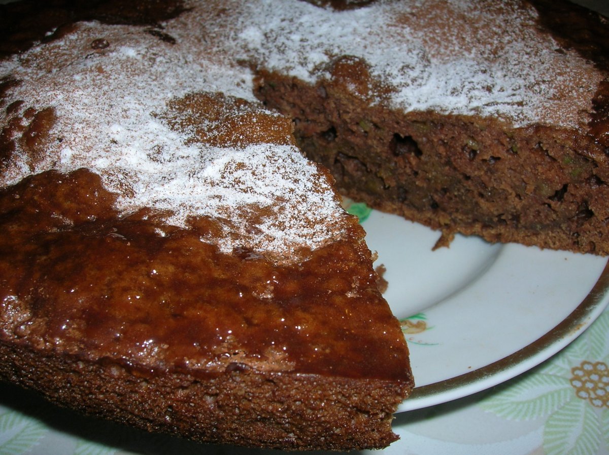 Пирог с кабачками