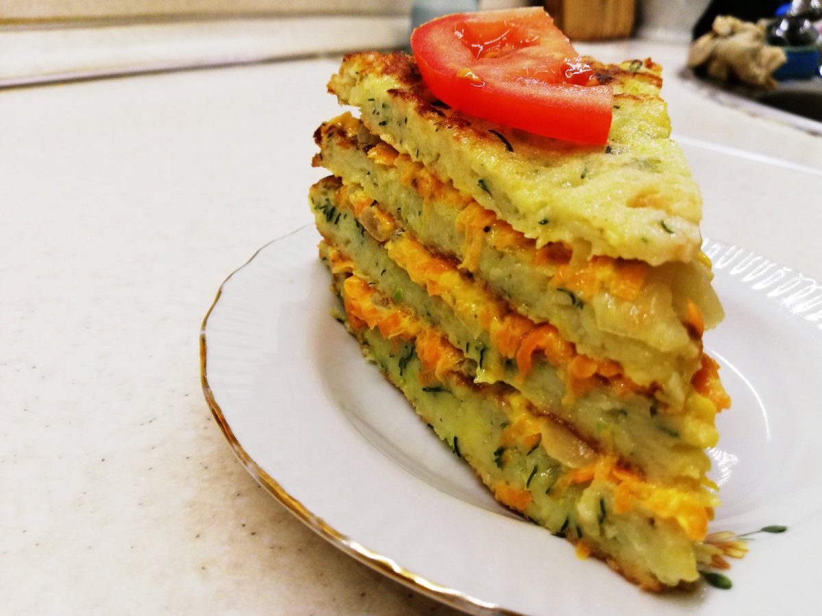 Торт из кабачков