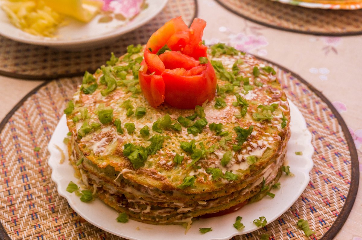 Кабачковый пирог - запеканка