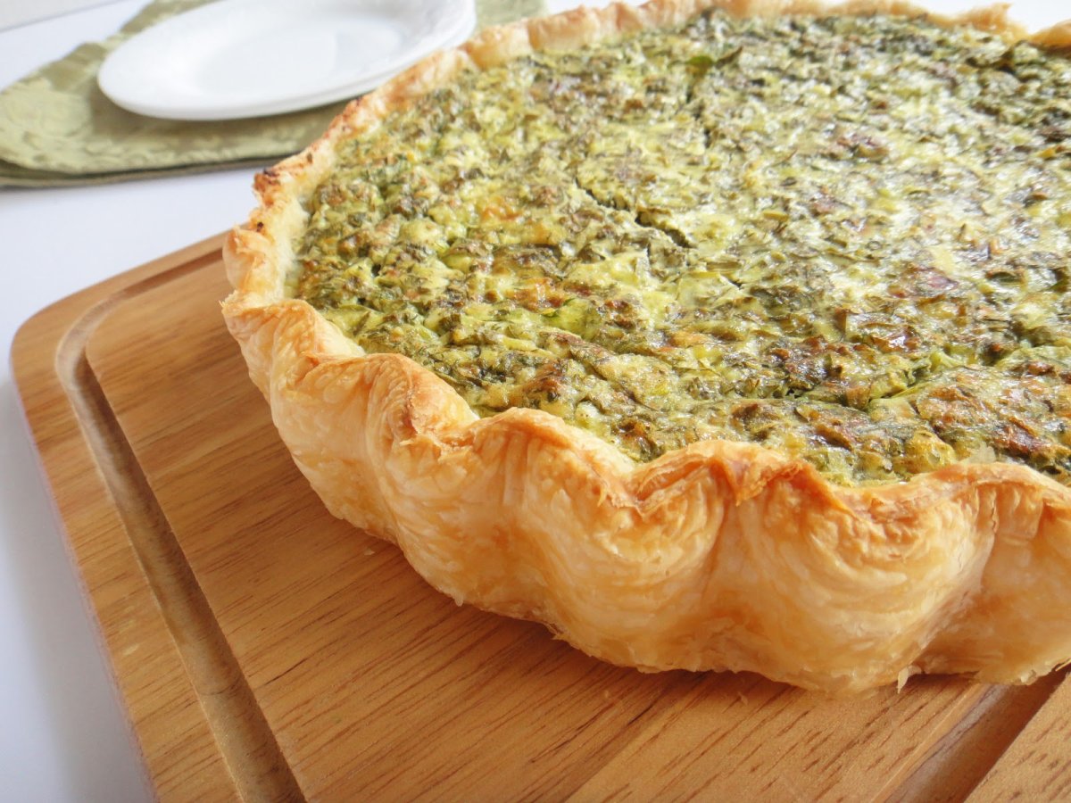 КИШ С цукини и сыром