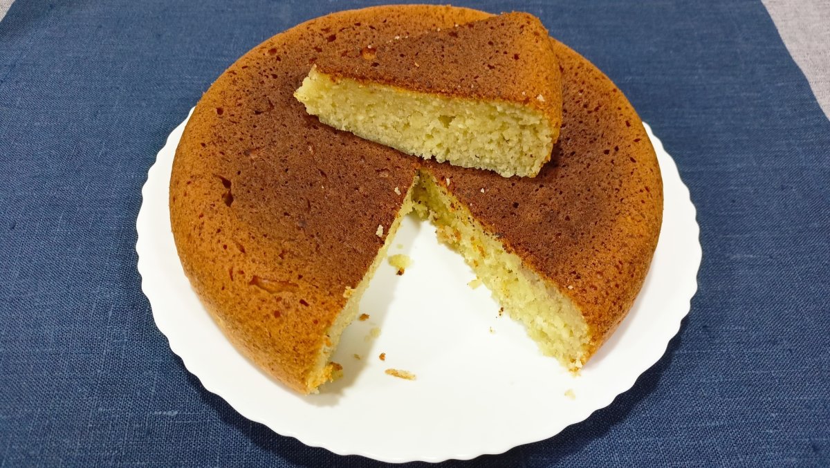 Сметанный пирог с яблоками