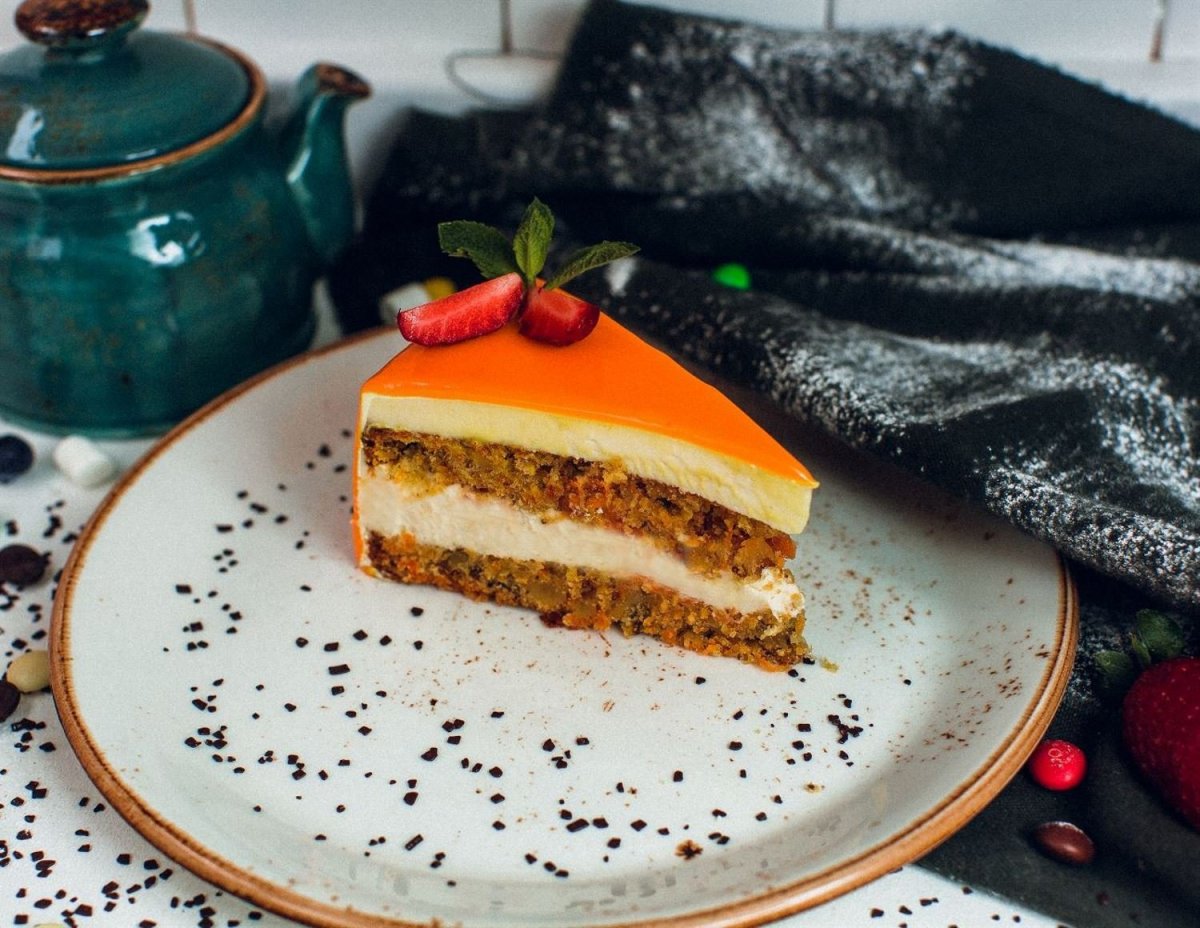 Морковный пирог, кекс