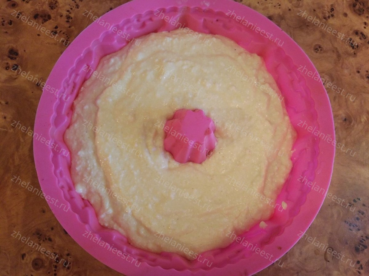 Творожная запеканка с яблоками