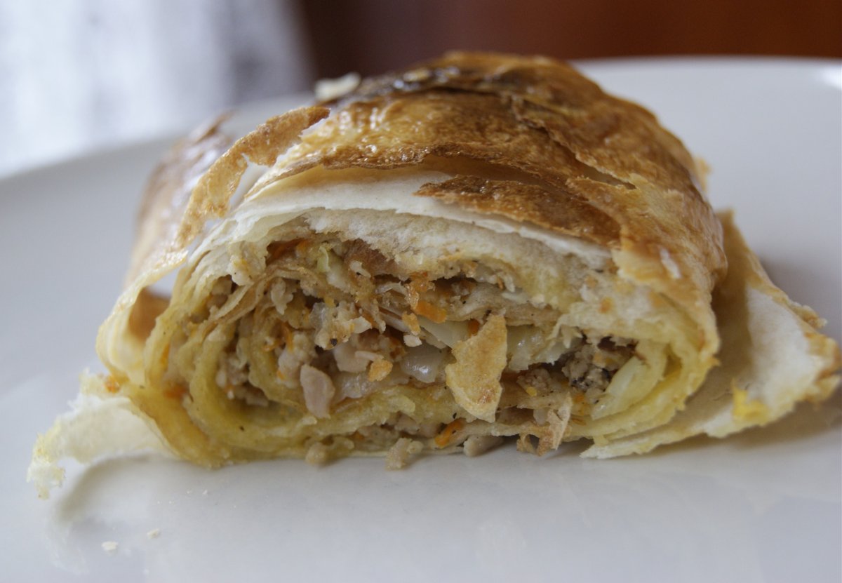 Лаваш с капустой