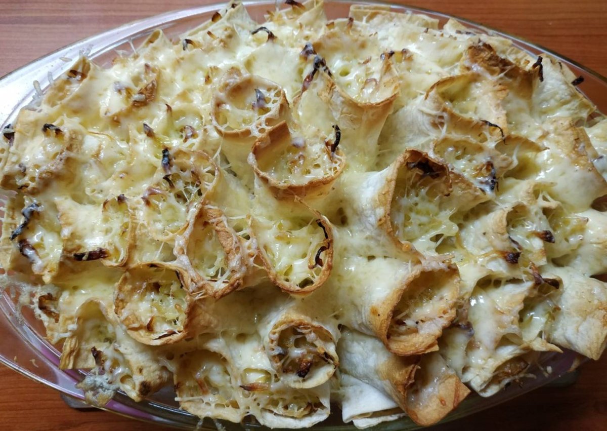 Заливной пирог из лаваша