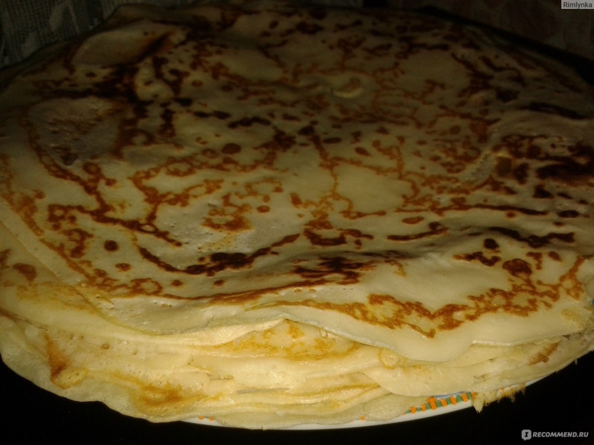 Блины домашние