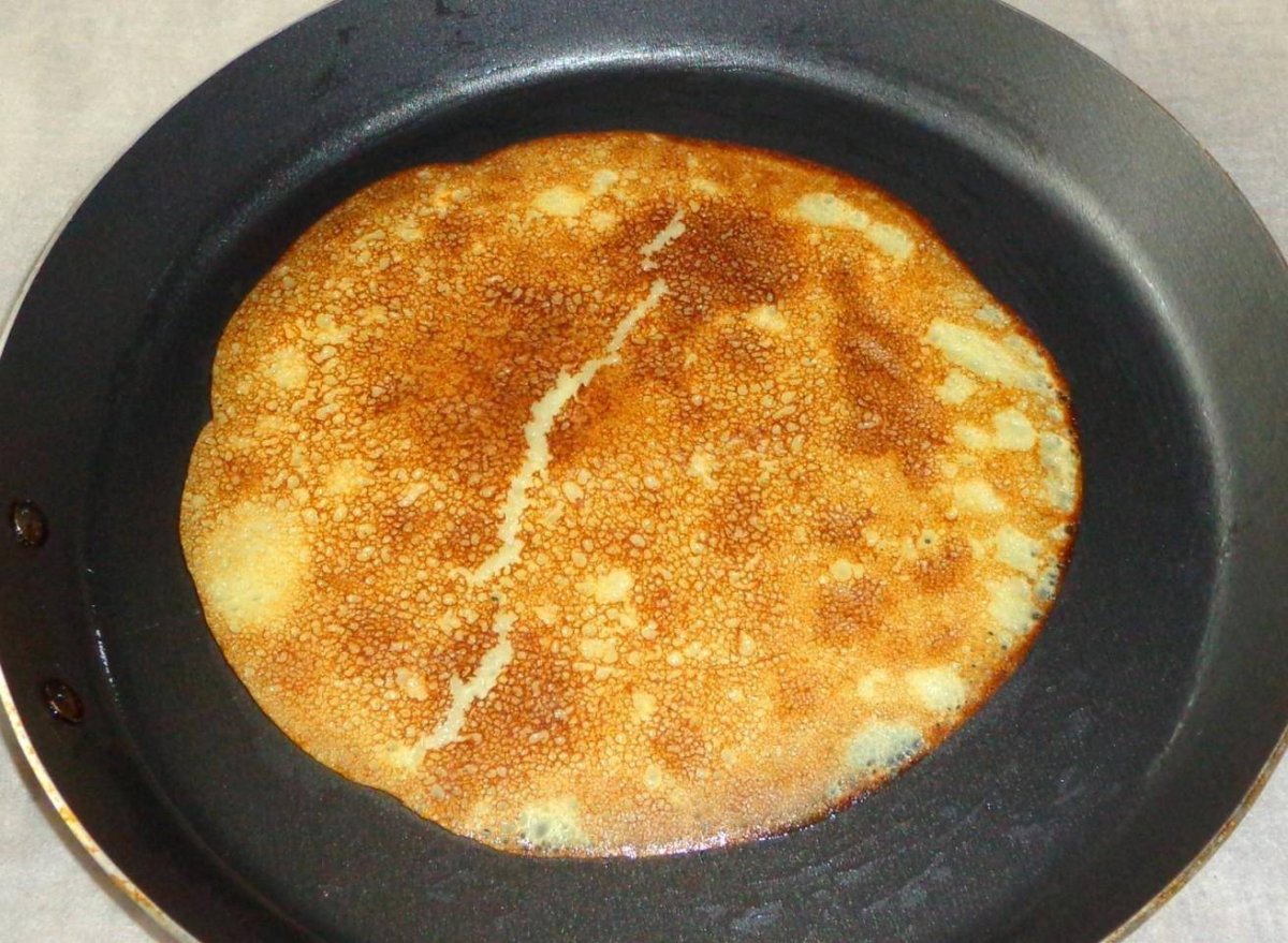 Блины печь тонкие