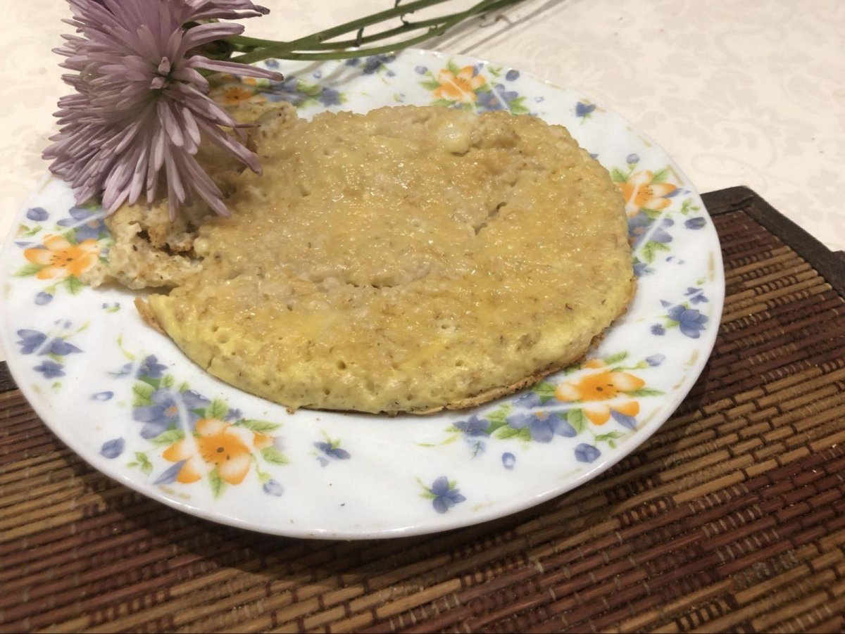 Овсяно банановые панкейки