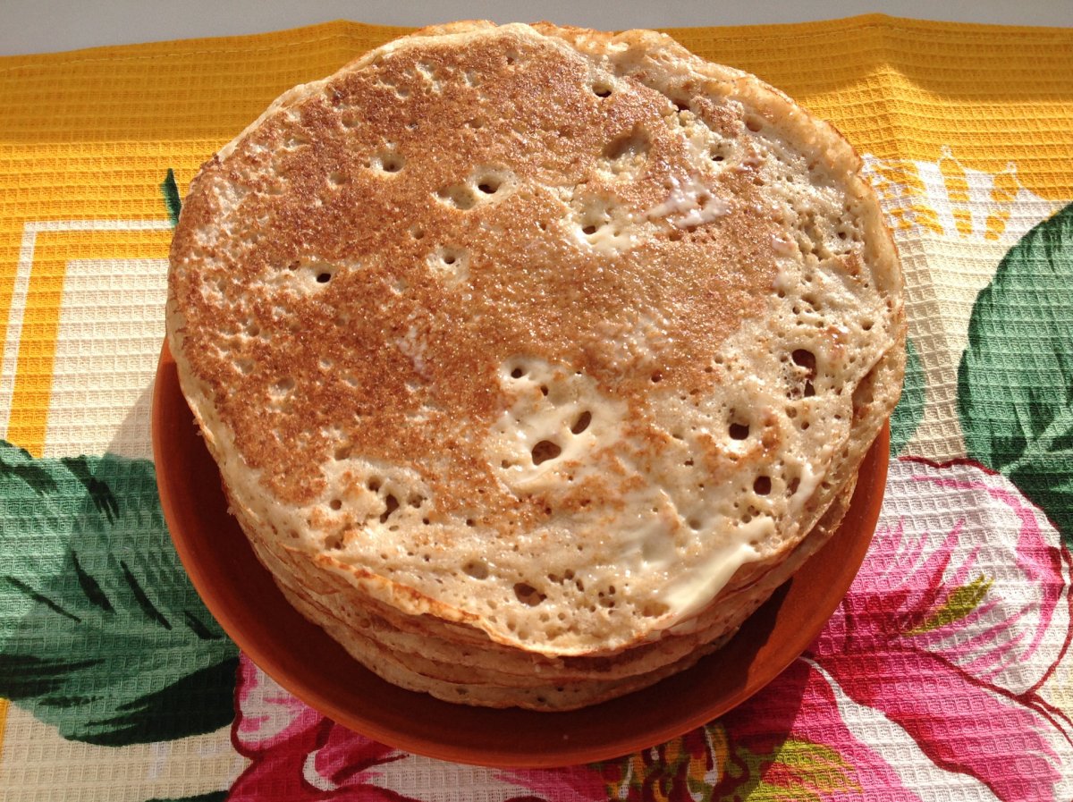 Блинчики из овсянки