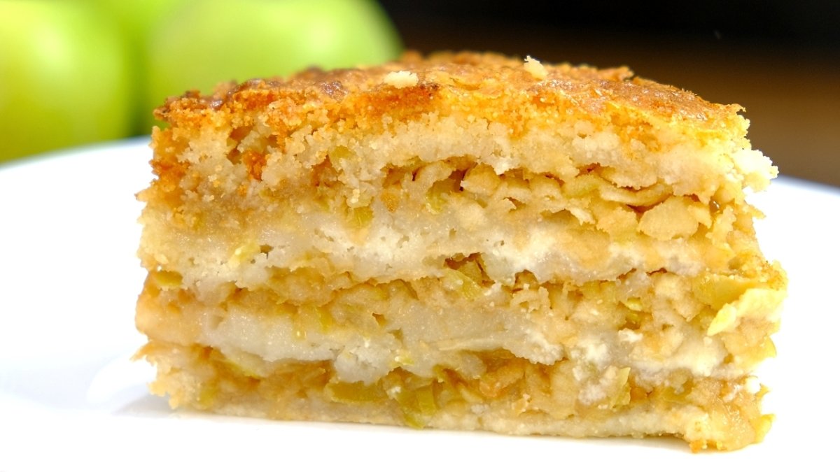 Шведский яблочный пирог