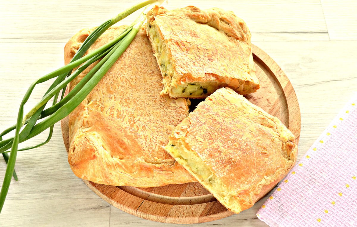 Пирог с картошкой