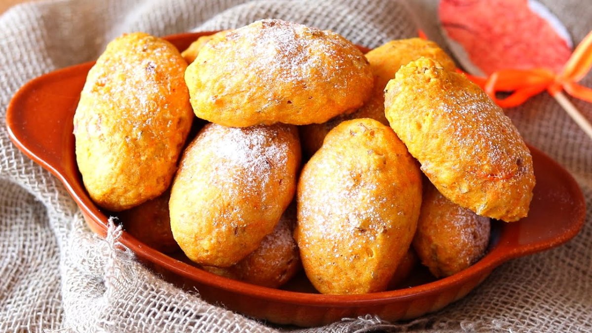 Печенье с морковью