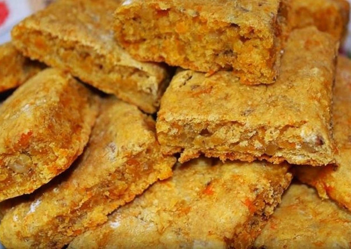 Овсяно-морковное печенье
