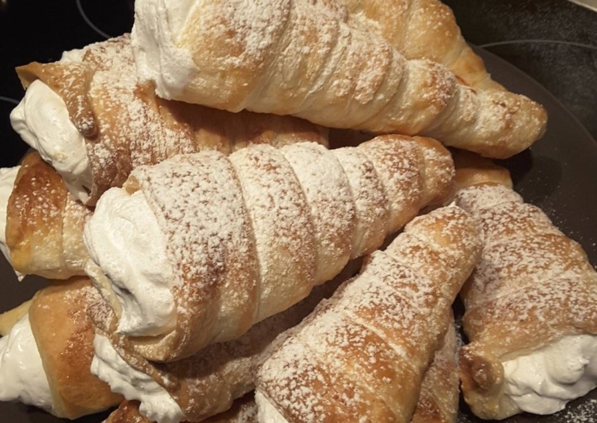 Эклеры из ржаной муки