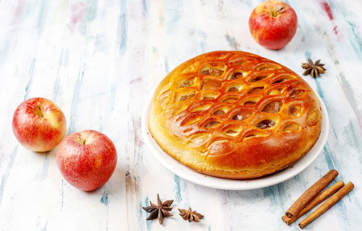 Apple pie Papercraft