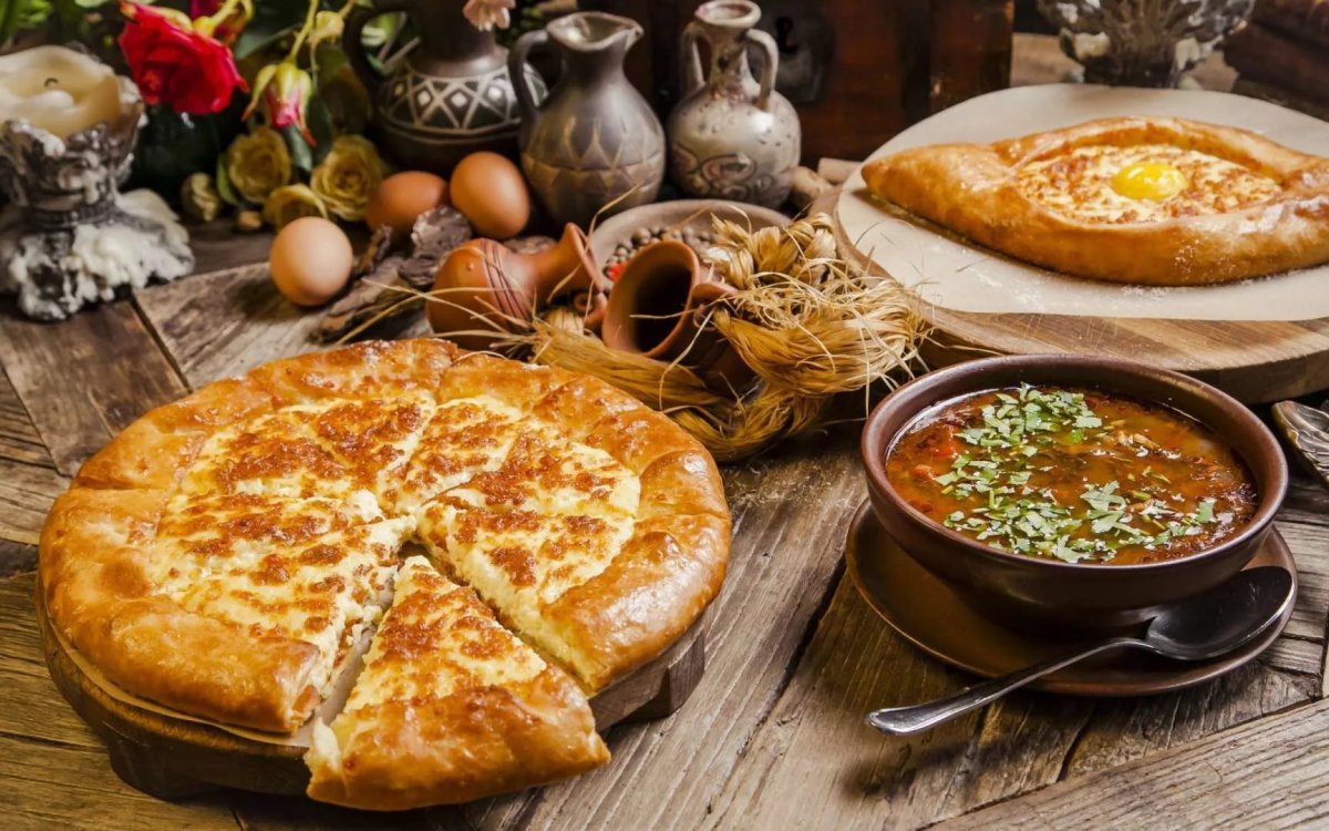 Грузинская кухня хачапури