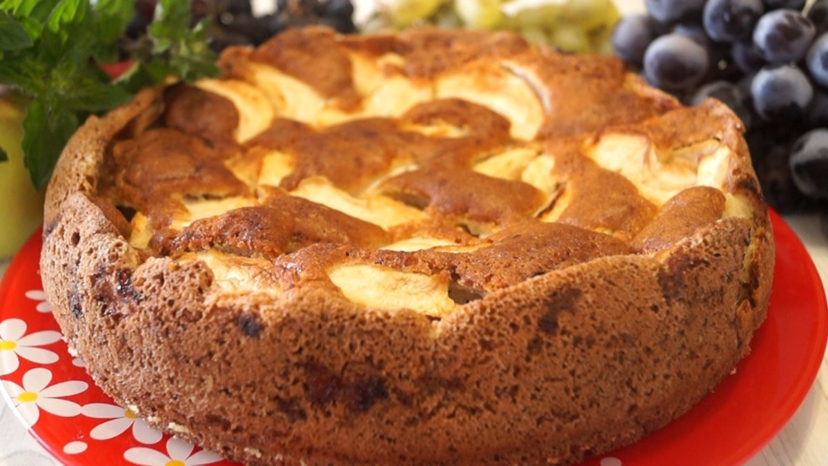 Пирог с яблоками